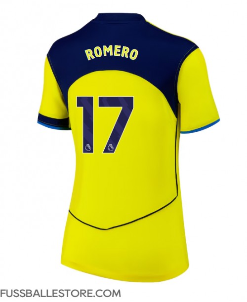 Günstige Tottenham Hotspur Cristian Romero #17 3rd trikot Damen 2025-26 Kurzarm Günstige Tottenham Hotspur Cristian Romero #17 3rd trikot Damen 2025-26 Kurzarm